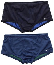 Nike Boys Youth Poly Core Reversible Mesh Drag Shorts Swim Trunks T8SS6031