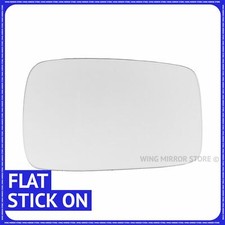 Right driver side for Vw golf mk1 gti convertible 1974-84 Flat wing mirror glass