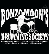 Drummers T-Shirt Keith Moon John Bonham Inspired T-Shirt Led Zeppelin The Who