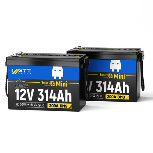 Wattcycle 12v 314ah lifepo4 - wattcycle,