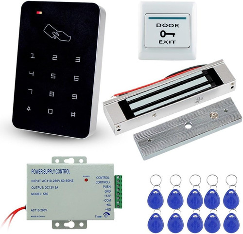 Door access control system - door, kit