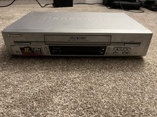 Panasonic NV-SJ420B-S VHS Video Player Recorder VCR  Video Cassette Player