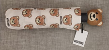 MOSCHINO CREAM UMBRELLA WITH