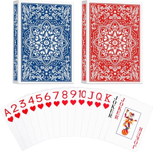 Playing cards deck - cards, of
