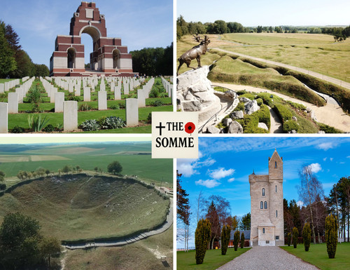 Large fridge magnet the somme - large,