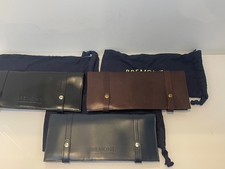 Genuine  Bremont  Watch leather Wallets x 3 