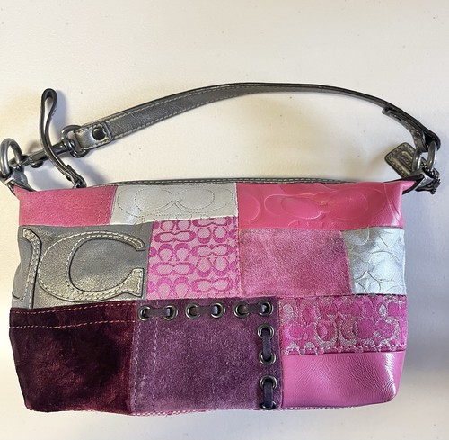Coach holiday pink - coach, patchwork