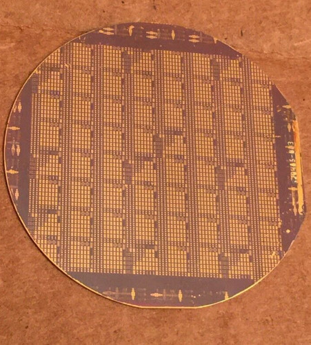 Gold silicon wafer - silicon,