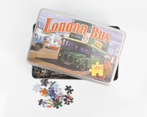 Jigsaw tin 500pcs london - jigsaw,