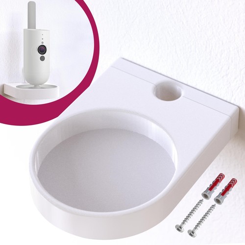 Baby monitor wall mount holder - wall,