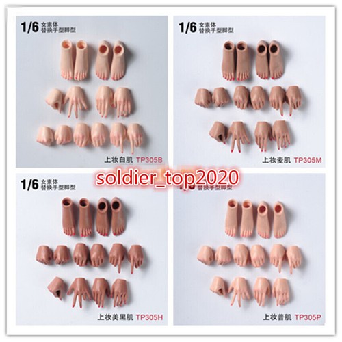 Pair makeup hands - makeup, feet