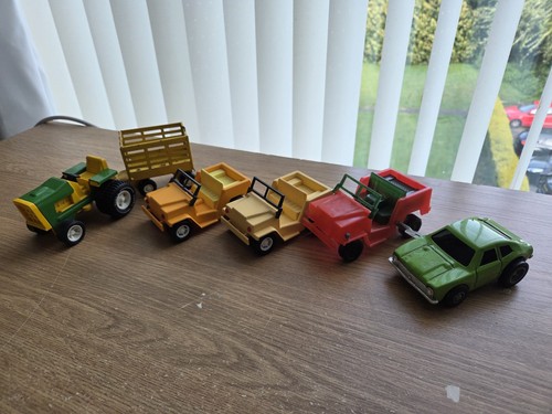 Vintage toy vehicles job lot - vintage,