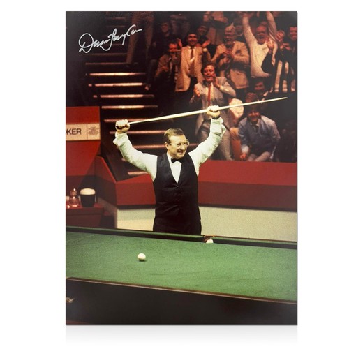 Dennis taylor signed snooker - signed,