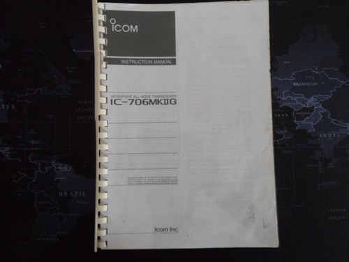 Icom 706 mk2g instruction - 706,