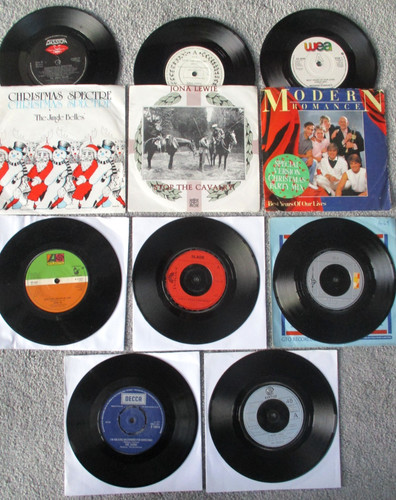 Christmas 7 singles - x, 7"