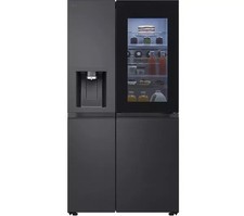 LG GSXE91EVAD American-Style Fridge Freezer - Black Steel - REFURB-B