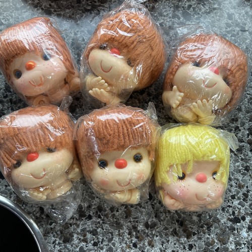 Vtg craft lot doll - 6,