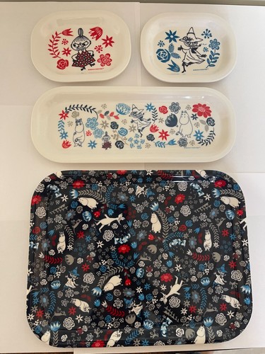 Moomin interior trays set - of, 4
