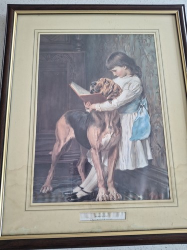 Vintage the reading lesson - vintage,