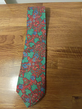 Liberty Cotton Tie, green and