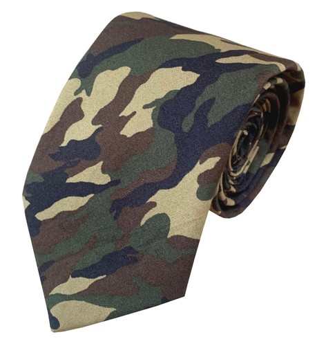 Men cotton tie - tie, army