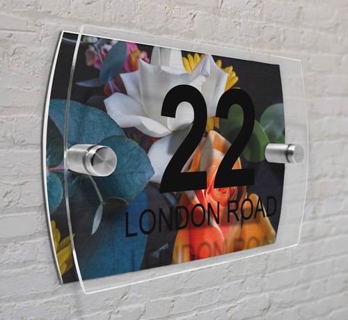 Personalised flower rose house - personalised,