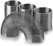 3x Silver Spring Mini Metal