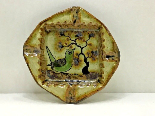 Mexican pottery bird - pottery,