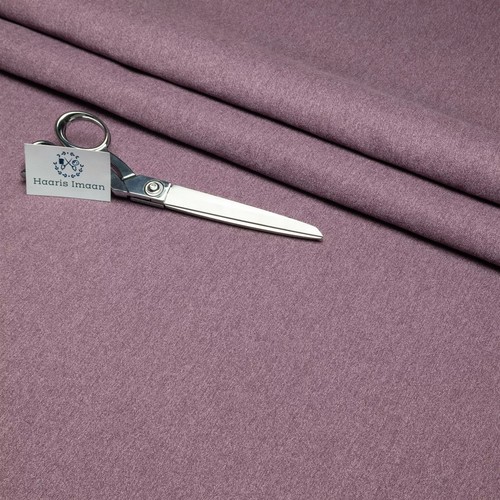 Lilac wool effect upholstery - lilac,
