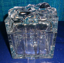 JM by Julilen Macdonald Glass Present Trinket Box - Slight Damage - New