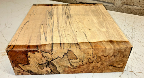 250x250x80mm lot 722a spalted - lot,