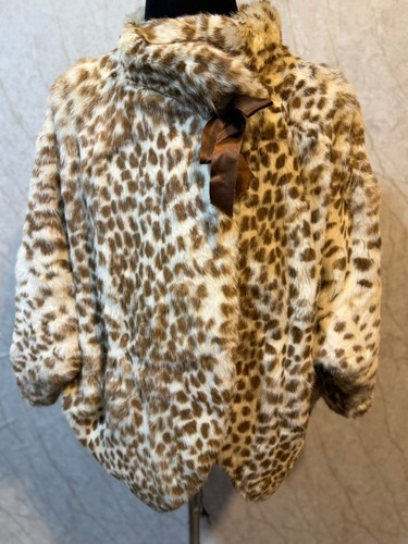 Vintage printed rabbit - printed, fur