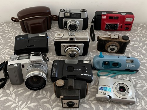 Vintage camera job - vintage, lot