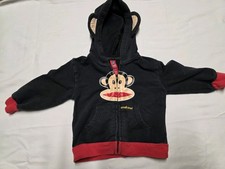 Small Paul By Paul Frank 6 To 12 Month Zip Up Hoodie
