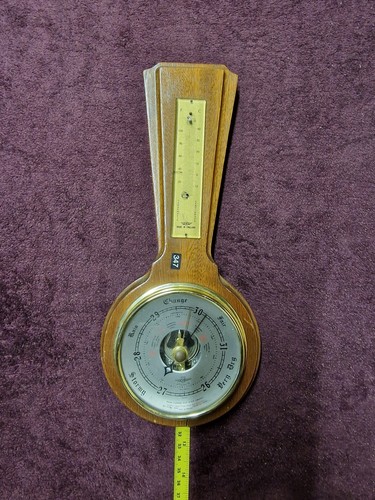 Vtg barometer antique damaged - antique,