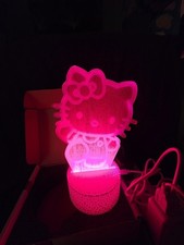 Hello Kitty 3D Lamp New