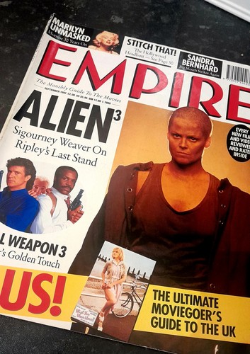 Empire magazine september 1992 - magazine,