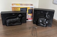 Zenker Lamb & Rabbit Baking Pan Set Mould Easter Bakes Teflon Non Stick Germany