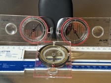 2 X Silva Expedition 4-360 Compass/ 1XStesco Orienteering Hiking 