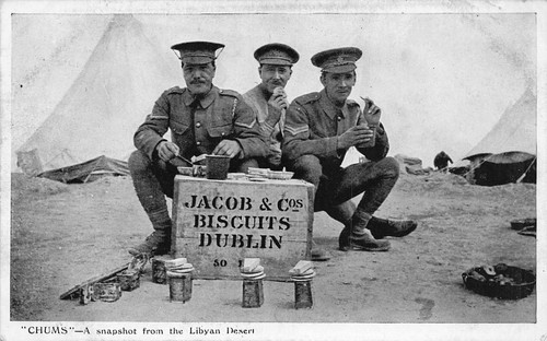 Postcard military libyan - ,