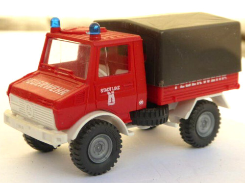 Roco unimog fire - roco, truck