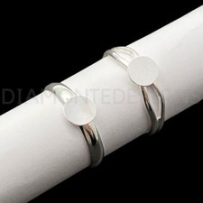 Silver Plated Adjustable Ring