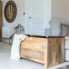 SOLID MANGO WOOD LIGHT DAKOTA