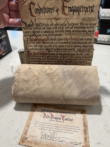 Bilbo baggins deed contract - baggins, of