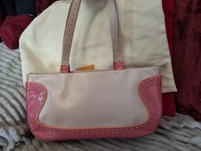 Radley Large Leather Pink Top