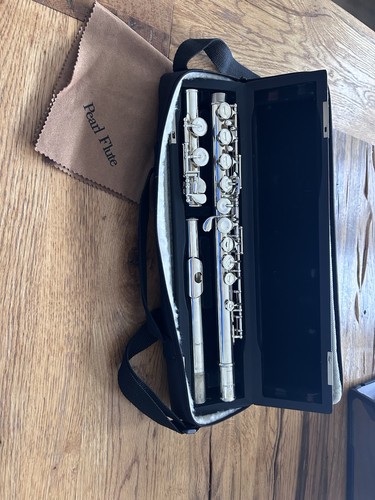Pearl 505 flute with case - pearl,