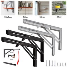 Folding Shelf Bracket 2 Pc