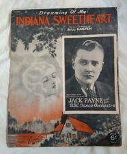 sheet music - Indiana