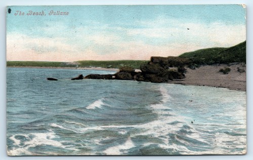 Postcard gullane the beach - postcard,