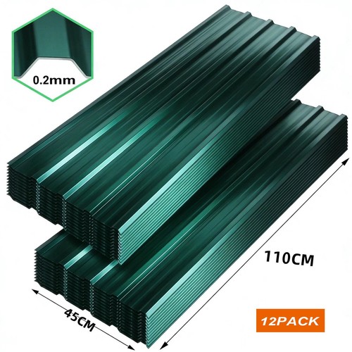 12pcs corrugated galvanized - corrugated,